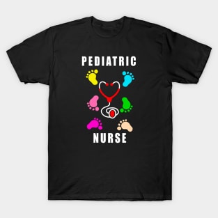 Pediatric Nurse Cute Gift Idea T-Shirt